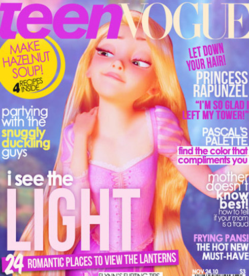Disney: As Princesas nas capas de revista de moda