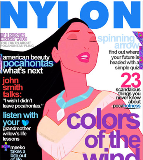 Disney: As Princesas nas capas de revista de moda