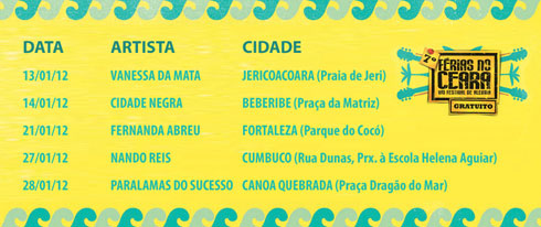 Férias Programação