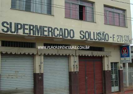 Supermercado Placas Engraçadas