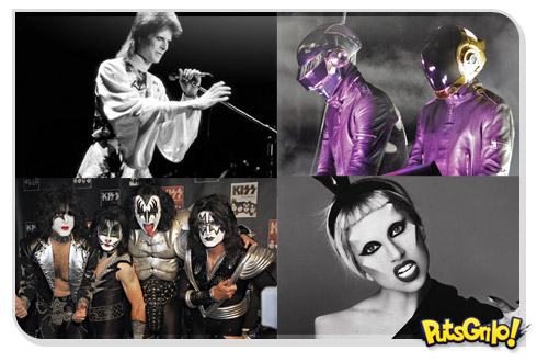 Fantasias usadas por bandas e cantores famosos