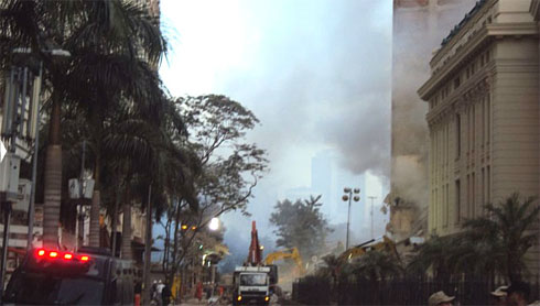 Desabamento Prédios Rio de Janeiro