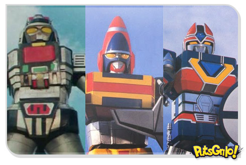 Jaspion, Changeman, Flashman e seus fabulosos robôs gigantes
