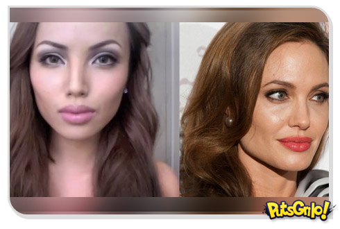Angelina-jolie make up