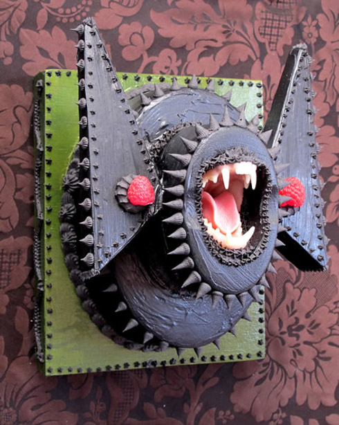 dragão em torta
