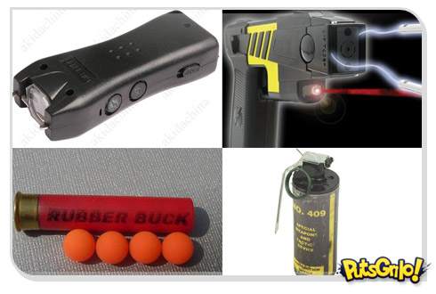 Armas não-letais: Conheça o taser, o spray de pimenta e outras