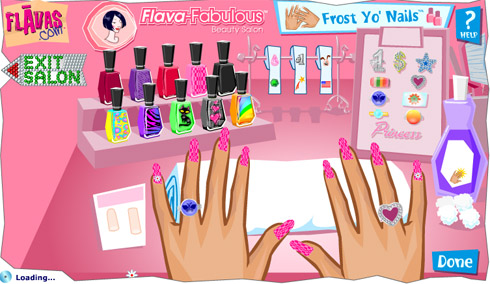 Jogo Online Manicure: Fazer Unhas no Salão de Beleza Virtual
