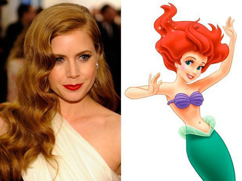 Amy adams pequena sereia