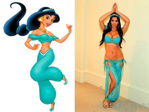 Kim Kardashian aladin