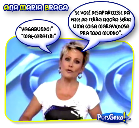 Vídeo: Ana Maria Braga Xinga Marcelo Silva [Ex de Suzana Vieira]