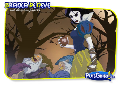 Desenhos: As Princesas da Disney em Versão Macabra