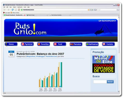 Download: Baixar Mozilla Firefox 3 Gran Paradiso