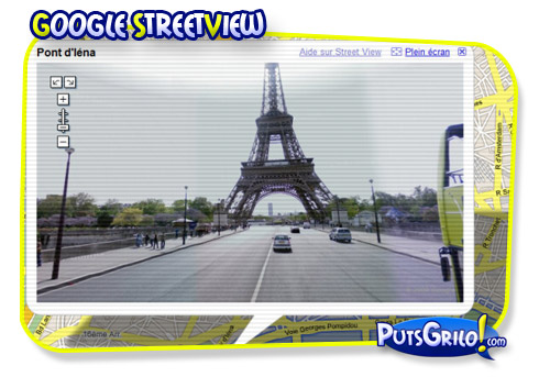 Google Street View em Animação Stop Motion