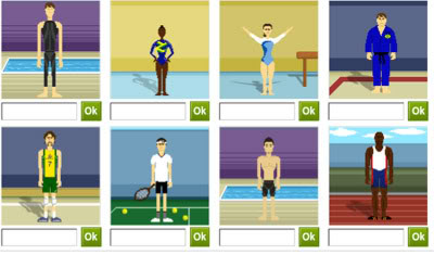 Olimpíadas Pequim 2008: Game Online descubra o atleta