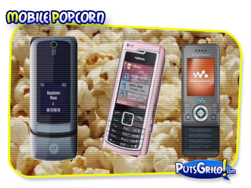 Vídeos: Pipoca no Celular [Mobile Popcorn]