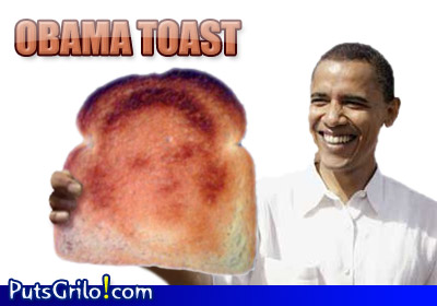 Pérolas do eBay: Obama Toast