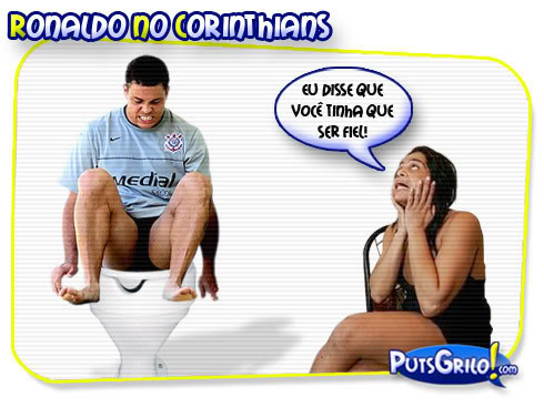 Ronaldo Sofre no Corinthians
