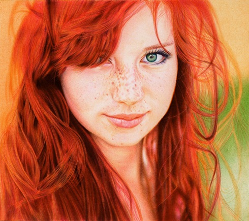Menina ruiva