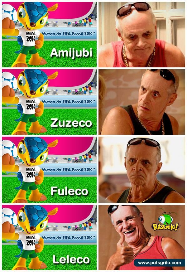 Nome do Mascote da Copa 2014 já foi escolhido!