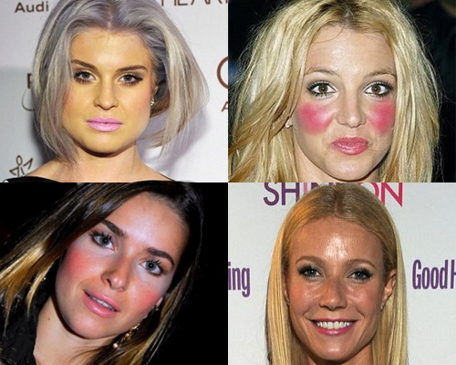 Make up: Mais celebridades com erros grotescos de maquiagem