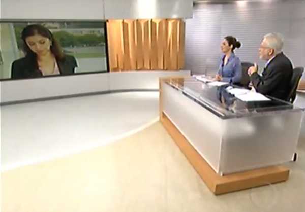 Vídeo: Repórter da Globo fala ao vivo na língua do trrrrrrrrrrrrrrrrrrrrrr