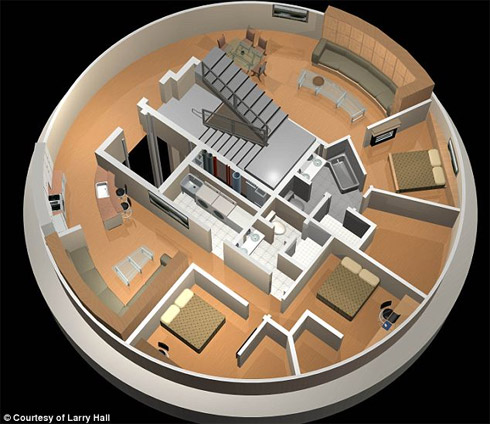 Fim do Mundo: Apartamentos de luxo para o Apocalipse feitos no subsolo